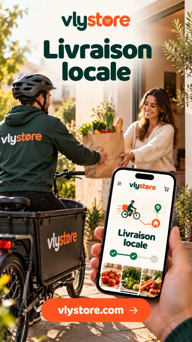 Livraison locale avec Vlystore